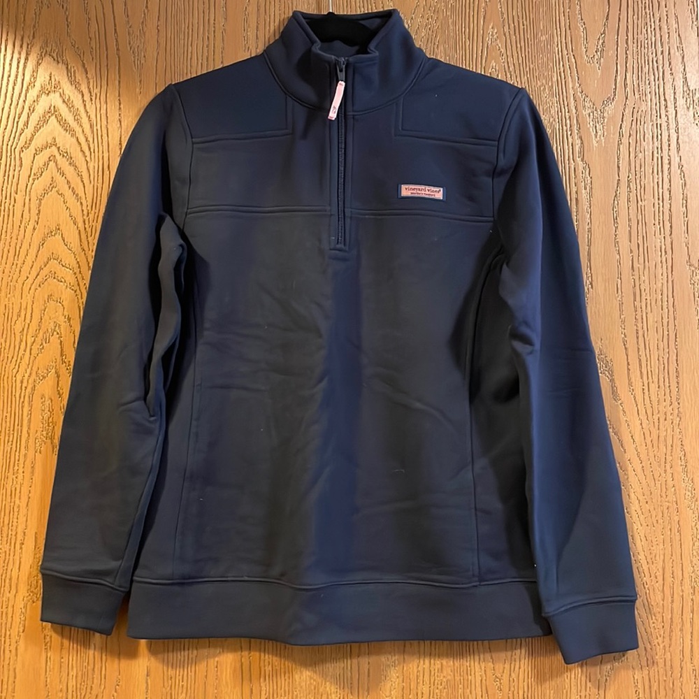 Vineyard Vines Quarter Zip (Navy Blue)